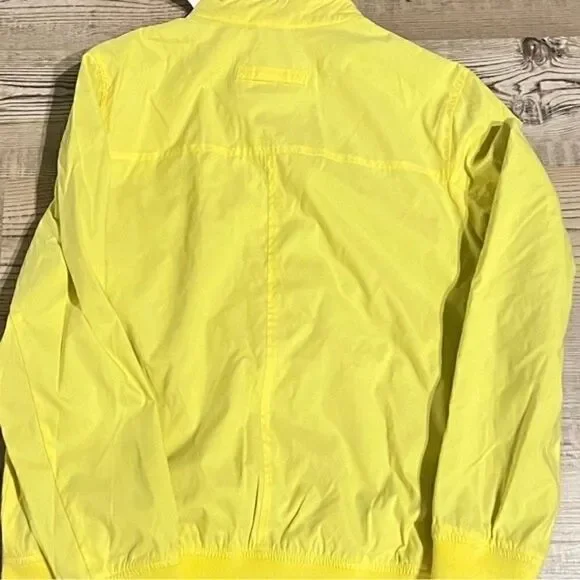 New CLUB ROOMMen's Regular-Fit Bomber Jacket,Yellow Large